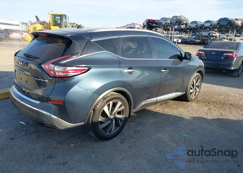 2015 Nissan Murano S/Sl/Sv/Platinum из США, поврежденный, VIN 5N1AZ2MG9FN275953